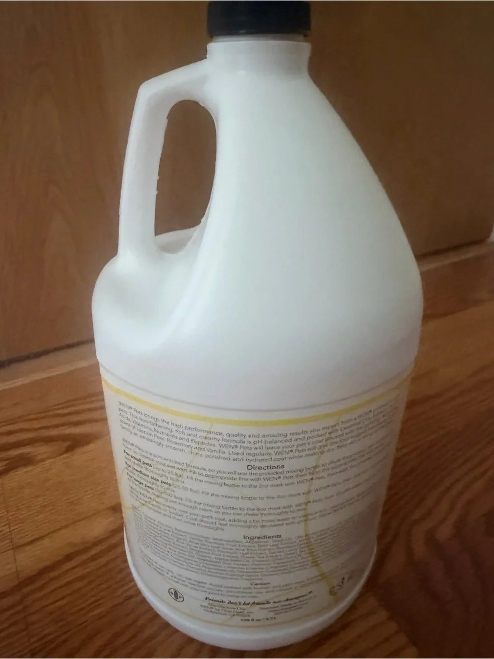 WEN by Chaz Dean Pets 1 Gallon Conditioning Cleanser - Lemon Rosemary NEW